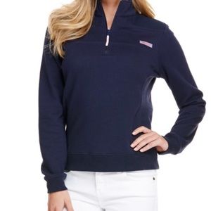 Navy Blue Vineyard Vines Half Zip Pullover
